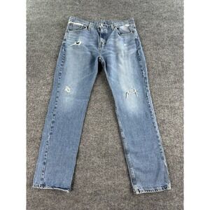 Levi's 511 Jeans Men 38x34 Blue Denim Stretch Slim Fit Casual Medium Wash Pants